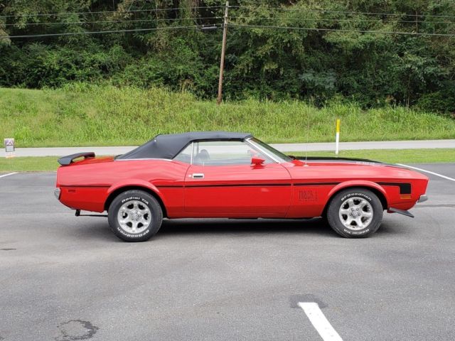 1973 Mustang Convertible 351 Cleveland 4 bolt main 1973 Ford Mustang