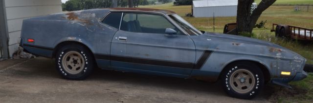 1973 Mustang Mach 1 Project Car! 351C, C6, 3.83:1 Traction Lok! Extras! 1973 Ford Mustang