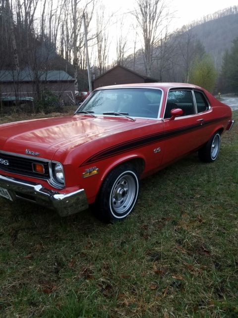 1973 NOVA SS FACTORY A/C FLOOR SHIFT POSI DASH TACH AND CONSOLE GAUGE VEHICLE 1973 Chevrolet SS NOVA