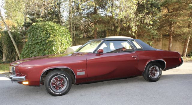 1973 Oldsmobile Cutlass Supreme 54k Orig Miles Red/Red Auto 2 Owner 76 75 RARE 1973 Oldsmobile Cutlass Cutlass Supreme