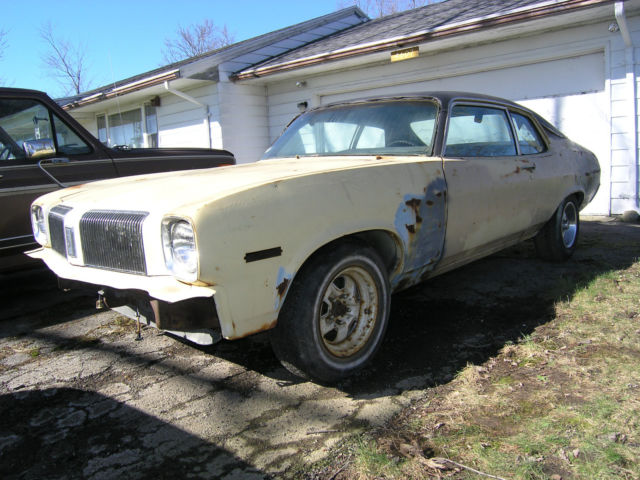 1973 Oldsmobile Omega low miles needs restored straight 6 motor auto tranny 1973 Oldsmobile Omega
