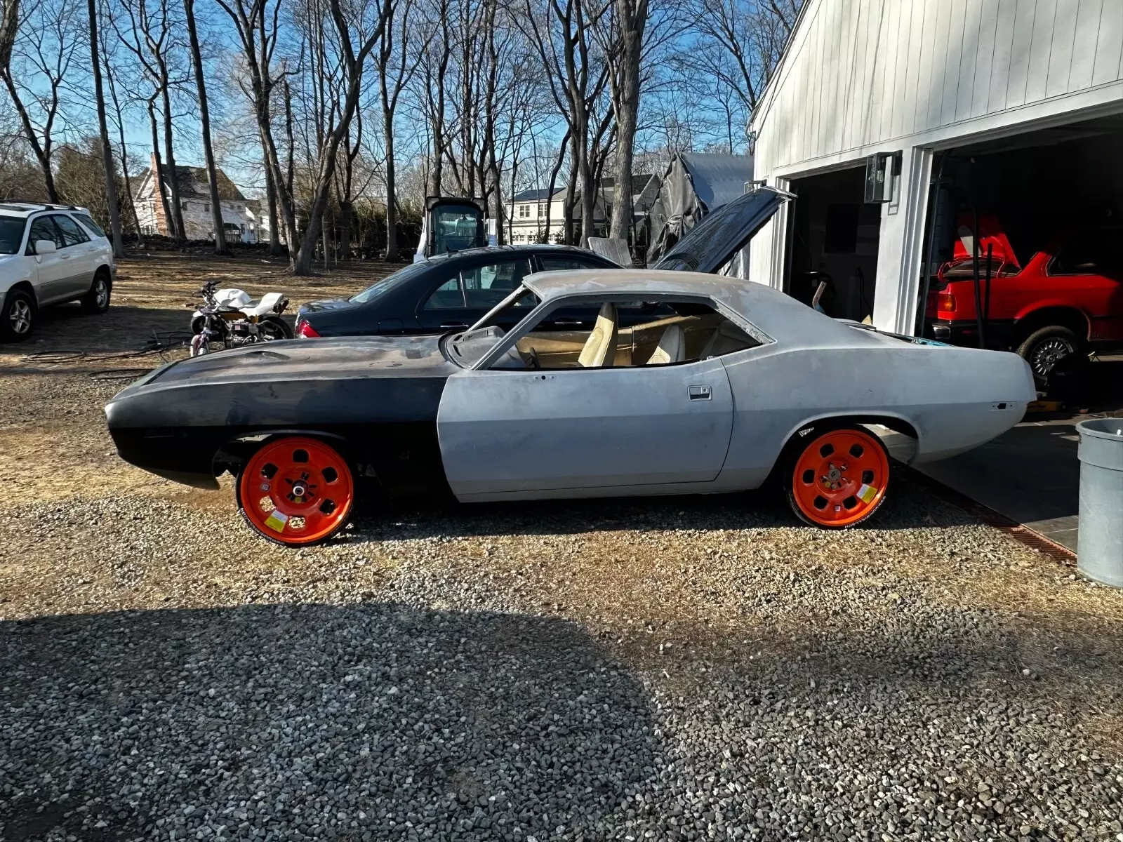 1973 Plymouth Barracuda Cuda Hellcat Restomod 1973 Plymouth Barracuda