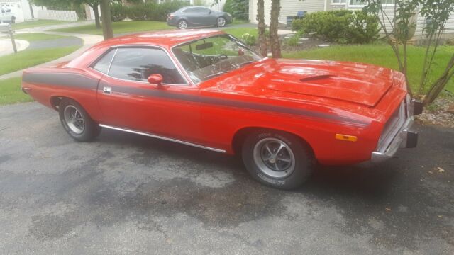 1973 Plymouth Barracuda Cuda' Numbers match engine and Trans 1973 Plymouth Barracuda Cuda'