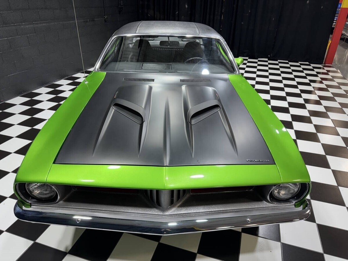 1973 Plymouth Barracuda HYPER GREEN 340cid RESTORED!! - photo 13