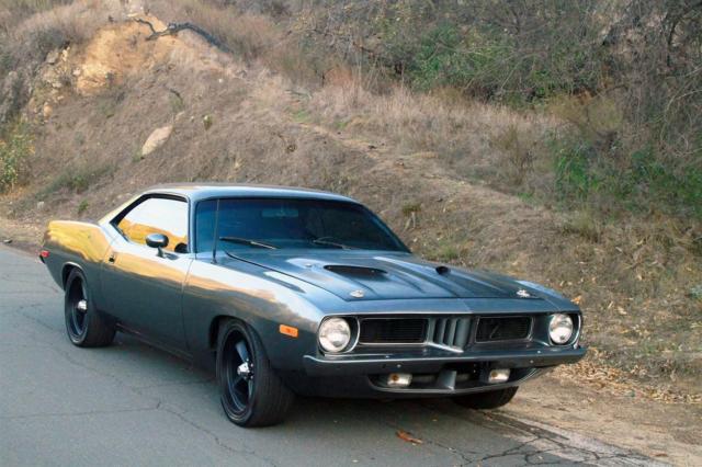 1973 Plymouth Barracuda THE PRICE IS FIRM! 76250 Miles GM Grey # 9243 Coupe HP D 1973 Plymouth Barracuda THE PRICE IS FIRM!