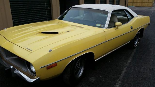 1973 Plymouth CUDA "RARE AC " ALL ORIG 39K MILE 1 OWNER SINCE DAY 1 1973 Plymouth 'Cuda --