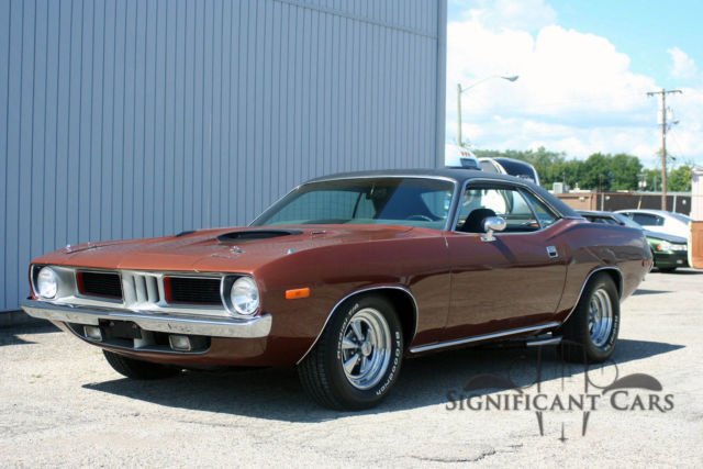 1973 Plymouth Cuda - 340 4BBL Auto AAR Exhaust Cragars Great Running car. 1973 Plymouth Barracuda