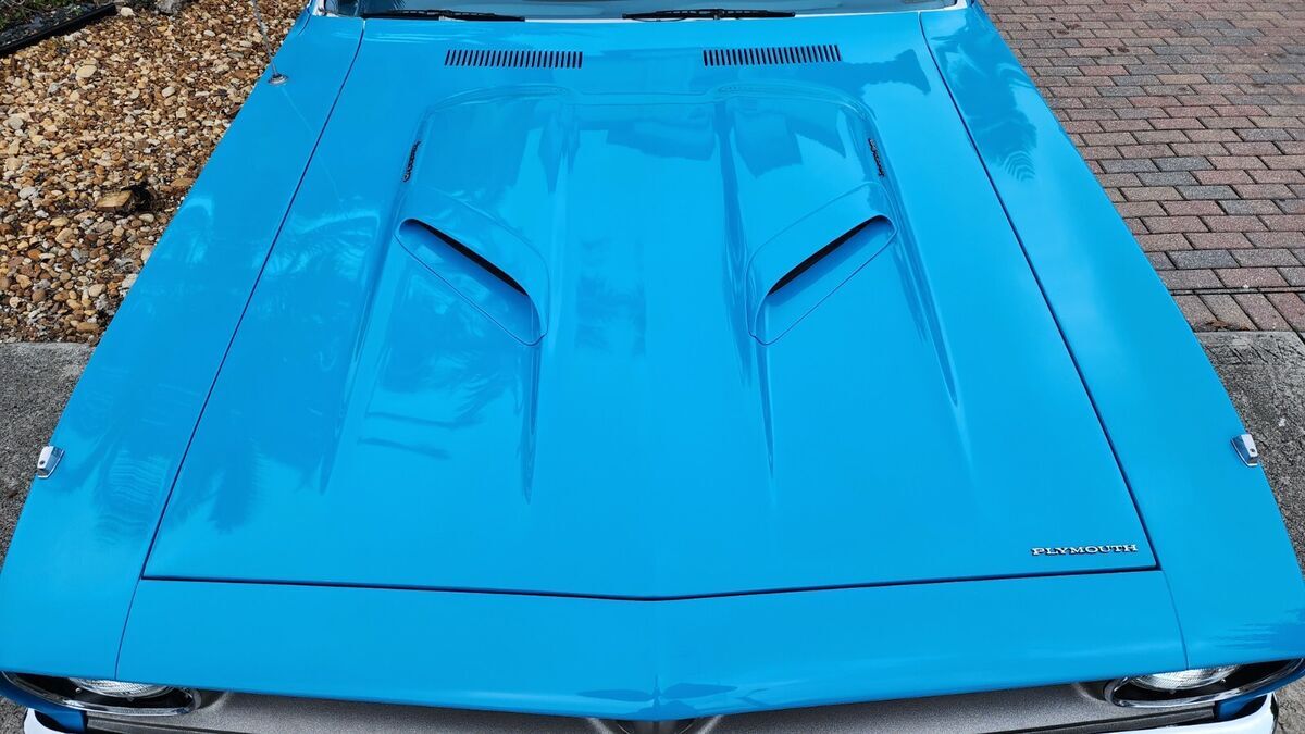 1973 Plymouth Cuda (Real Cuda) Matching 340, Auto, Petty Blue - 1 of only 4,576 - photo 9