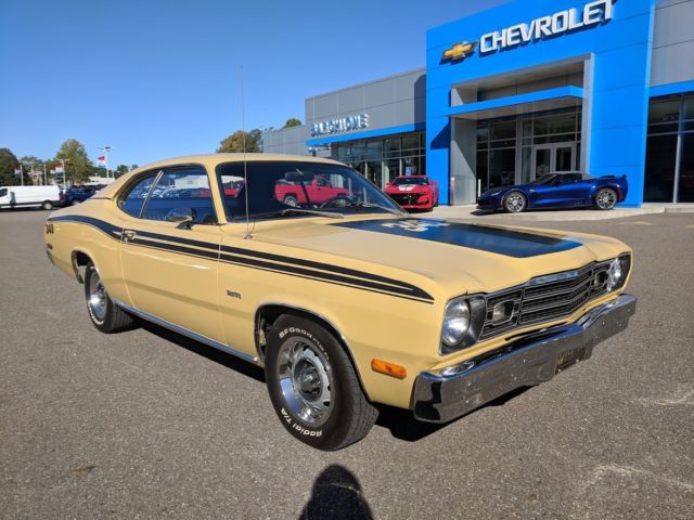 1973 Plymouth Duster 340 Honey Gold w/ Fender Tag Decoded 1973 Plymouth Duster Duster 340