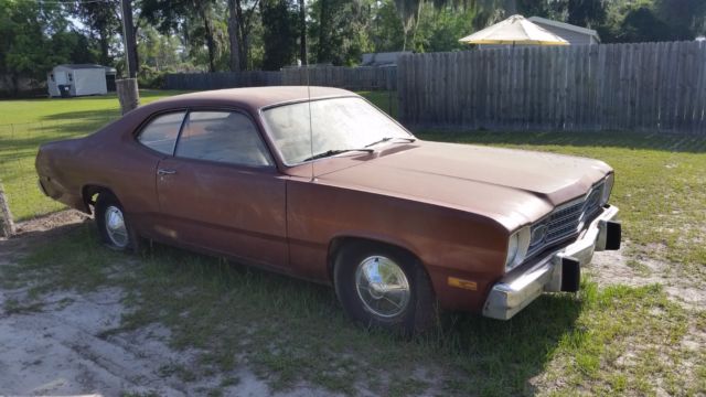 1973 Plymouth Duster barn find parked for over 20 years was California car. 1973 Plymouth Duster
