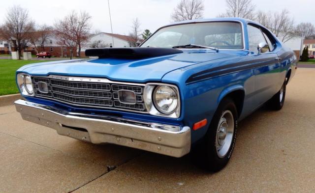 1973 PLYMOUTH DUSTER SMALL BLOCK 5 SPD Manual ICE COLD AC W@W! 1973 Plymouth Duster --