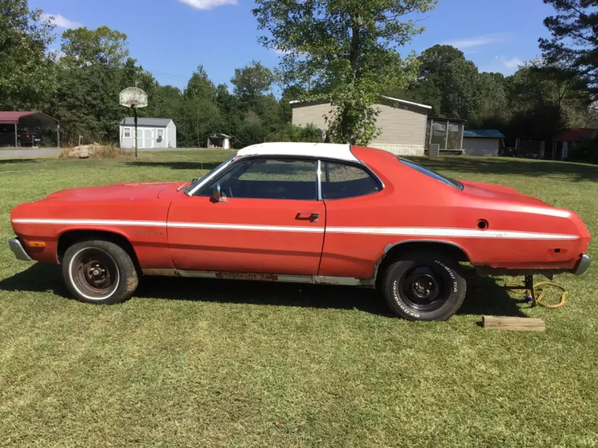 1973 plymouth duster sunroof car project car needs restoration work slant 6 1973 Plymouth Duster