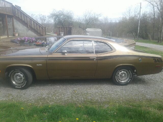 1973 Plymouth Duster Tahitian Gold Metallic 1973 Plymouth Duster