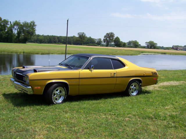 1973 Plymouth Gold Duster 1973 Plymouth Duster 340 Built