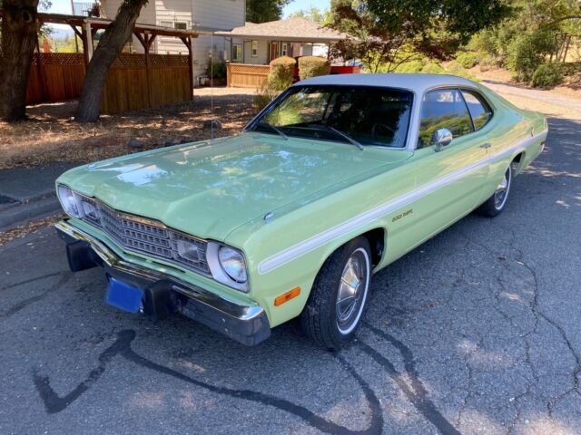 1973 Plymouth Gold Duster Original Condition V8 Automatic 1973 Plymouth Duster