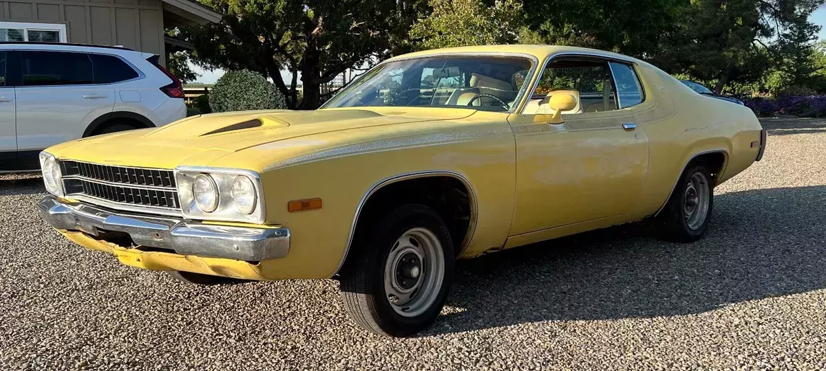 1973 Plymouth Road Runner - 400 CU 727, FY1 Lemon Twist, Suregrip, 200+ Pictures 1973 Plymouth Road Runner
