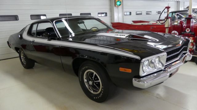 1973 Plymouth Road Runner 97337 Miles Black 2 Door Hardtop 340 Manual 4-Speed 1973 Plymouth Road Runner --