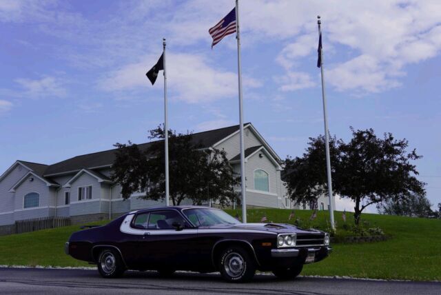 1973 Plymouth Road Runner Coupe Black RWD Automatic 1973 Plymouth Road Runner