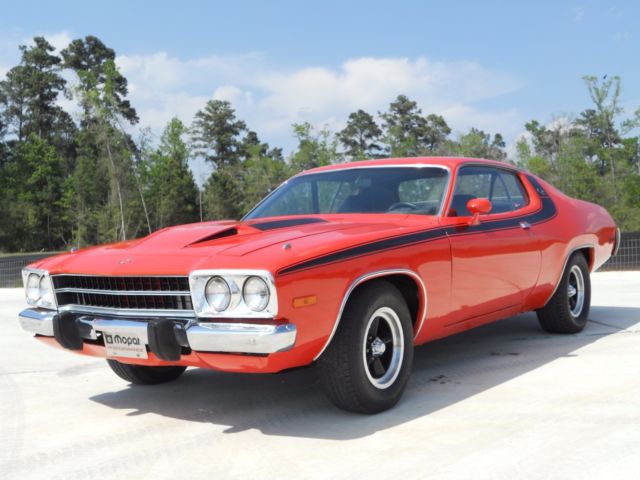 1973 PLYMOUTH ROAD RUNNER GOOD RUNNING MOTOR EASY PROJECT CAR 1973 Plymouth Road Runner Road Runner