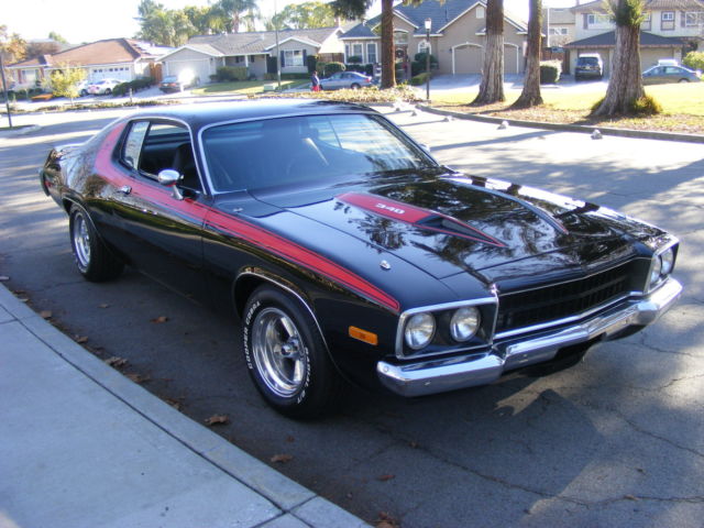 1973 Plymouth Road Runner tribute Turn Key Black Beauty 1973 Plymouth Road Runner