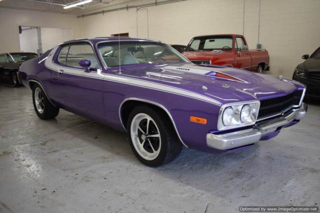 1973 Plymouth Roadrunner 360 Auto Alum Heads Headers Tilt Wheels Disc NICE 1973 Plymouth Road Runner