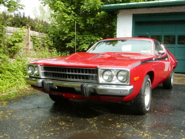 1973 Plymouth Roadrunner, 440 cu. in., Torred Red, Slap-Stik automatic 1973 Plymouth Road Runner