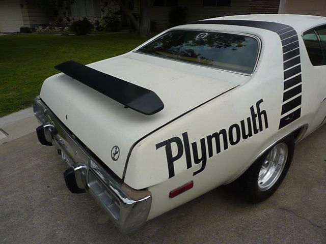 1973 Plymouth Satellite /Road Runner tribute/ Survivor type 1969 1970 1971 72 1973 Plymouth Road Runner