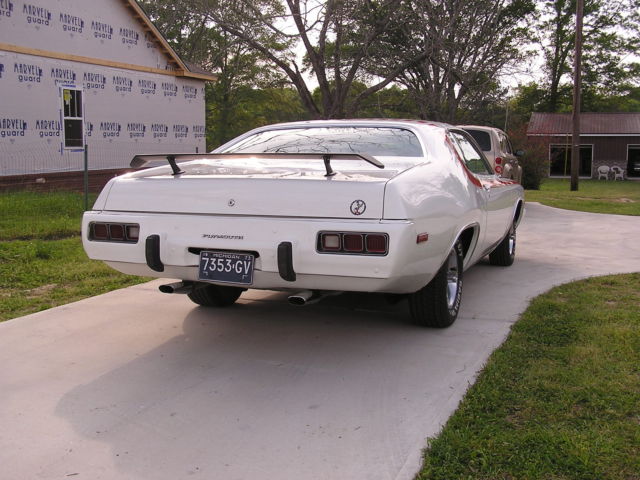 1973 Plymouth Satellite Road Runner stripes and hood - photo 4