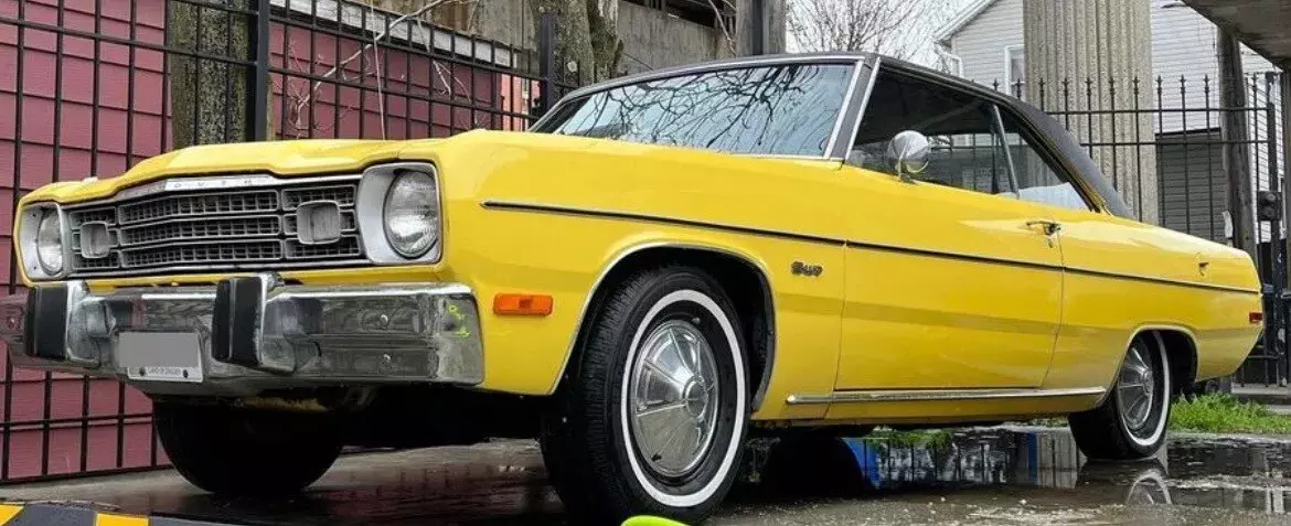 1973 Plymouth Scamp Yellow 1973 Plymouth Scamp