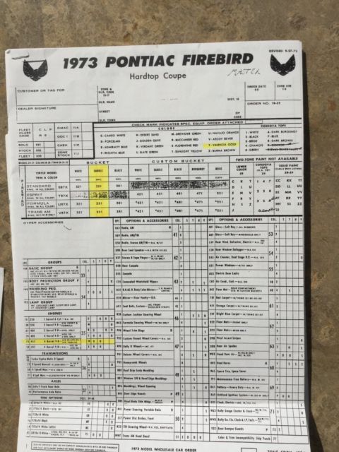 1973 Pontiac Firebird - photo 11