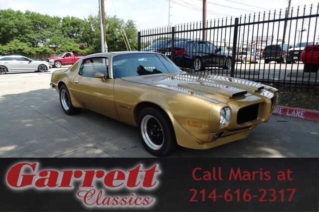 1973 Pontiac Firebird Formula 60,630 Miles Gold Coupe 350 V-8 Automatic 1973 Pontiac T/A Formula