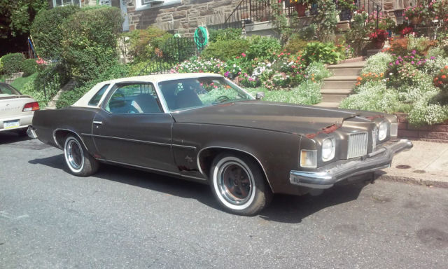 1973 PONTIAC GRAND PRIX - MODEL J - 400 4 BARREL TH-400 AUTOMATIC PARTS CAR 1973 Pontiac Grand Prix
