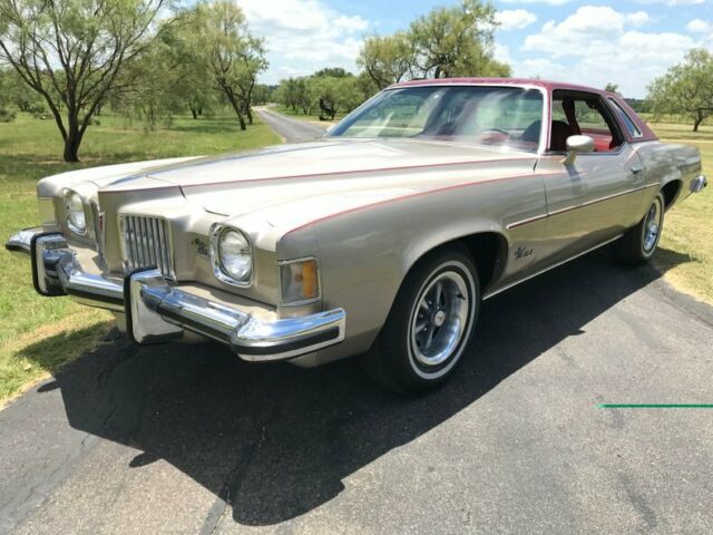 1973 Pontiac Grand Prix SJ 455ci V8 250hp 25928 Miles Ascot Silver Coupe 455 V8 1973 Pontiac Grand Prix SJ 455ci V8 250hp