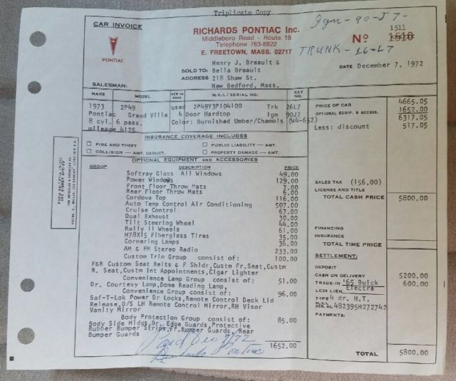 1973 Pontiac Grand Ville - photo 11