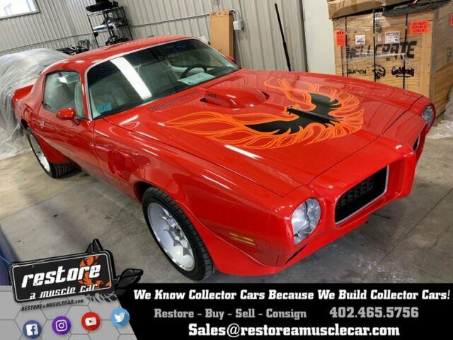 1973 Pontiac Trans Am 0 Buccaneer Red Coupe 455 V8 3 Speed Automatic 1973 Pontiac Trans Am --