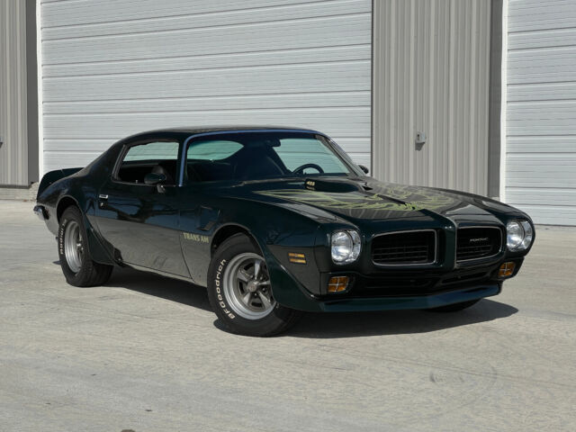 1973 Pontiac Trans Am 455, Tremec 5 Speed, AC, Brewster Green, PHS - photo 3
