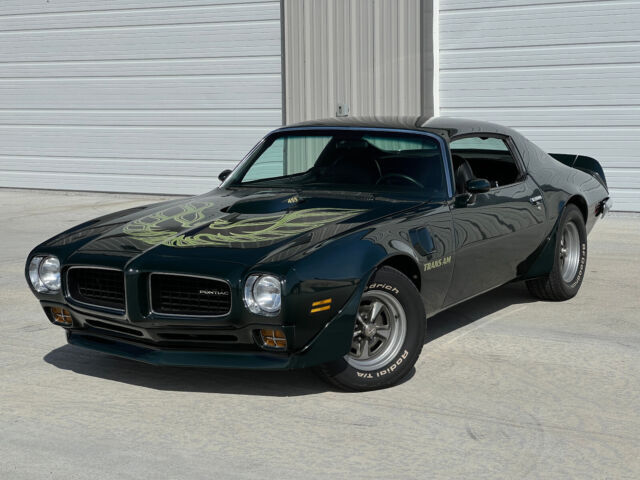 1973 Pontiac Trans Am 455, Tremec 5 Speed, AC, Brewster Green, PHS - photo 4