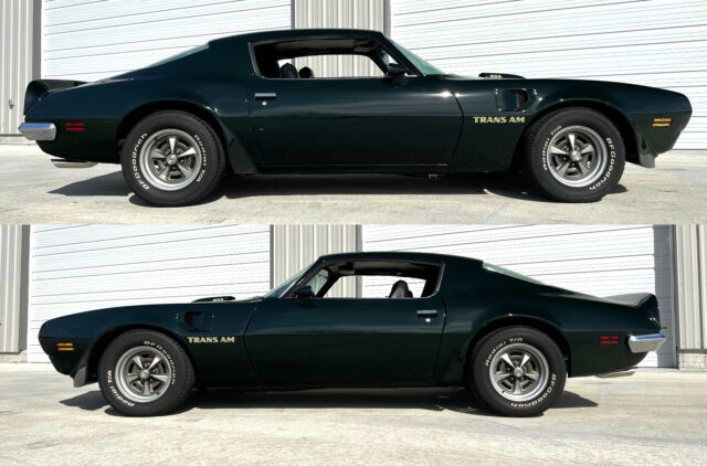 1973 Pontiac Trans Am 455, Tremec 5 Speed, AC, Brewster Green, PHS - photo 7