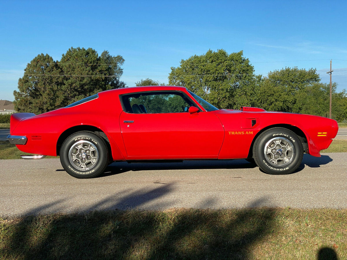 1973 Pontiac Trans Am 455ci - Auto, PHS Docs, Restored, Buccaneer Red - photo 6