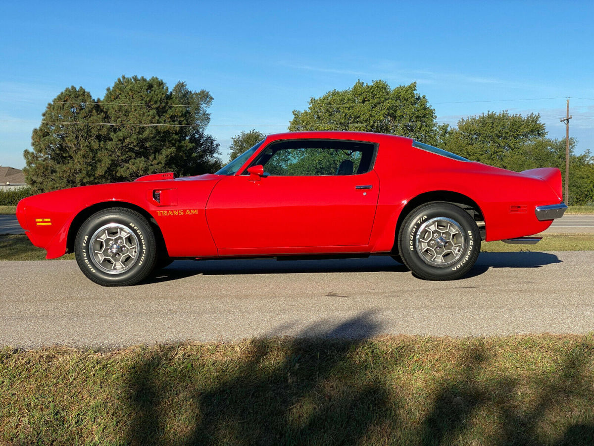 1973 Pontiac Trans Am 455ci - Auto, PHS Docs, Restored, Buccaneer Red - photo 8