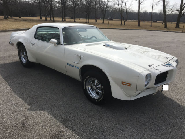 1973 Pontiac Trans Am. Original, numbers matching, 455, automatic w/78.500 miles 1973 Pontiac Trans Am