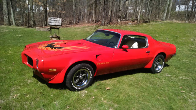 1973 Pontiac Trans Am. Original, numbers matching, 455, restored 1973 Pontiac Trans Am