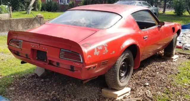 1973 Pontiac Trans Am RED WHITE ORANGE CARPET HURST 4 SPEED AIR CAR - photo 10