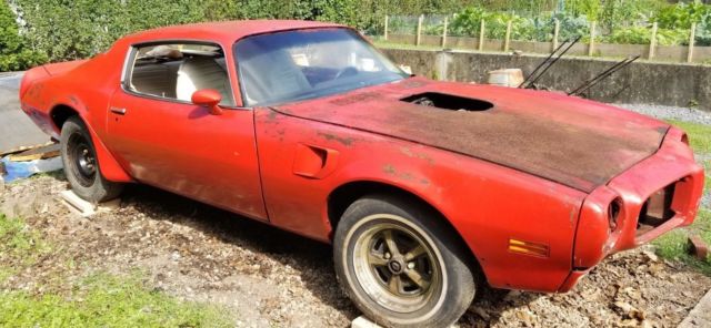 1973 Pontiac Trans Am RED WHITE ORANGE CARPET HURST 4 SPEED AIR CAR - photo 8
