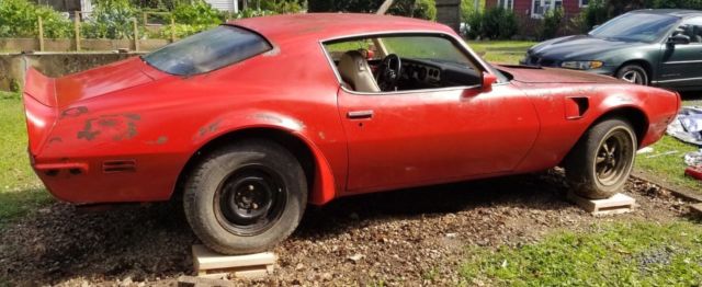 1973 Pontiac Trans Am RED WHITE ORANGE CARPET HURST 4 SPEED AIR CAR - photo 9