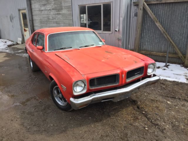 1973 Pontiac Ventura 455 4 speed western car Needs paint Just like the 1974 GTO 1973 Pontiac GTO Ventura
