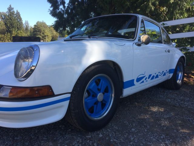 1973 Porsche 911 RS Backdate Precision Built Porsche Fresh Build 1973 Porsche 911 RS