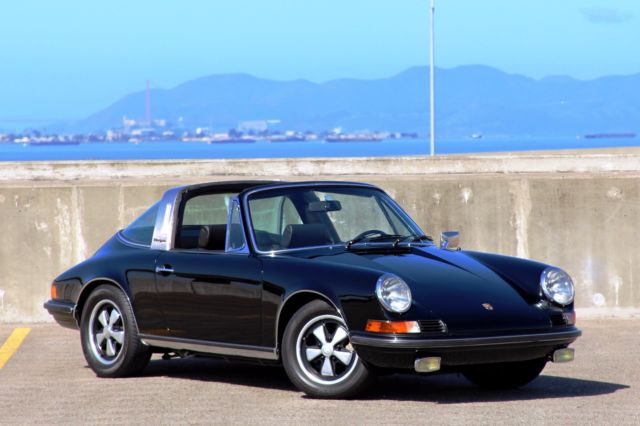 1973 Porsche 911 T Targa. Matching Numbers CIS Engine Upgraded to 2.7 Liters. 1973 Porsche 911 T Targa