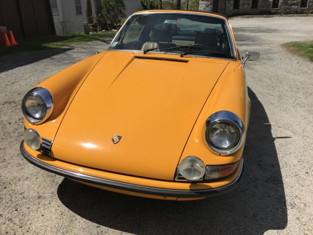 1973 Porsche 911 Targa, signal yellow, ready to drive! 1973 Porsche 911 Targa