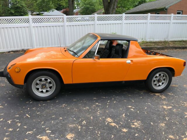 1973 Porsche 914 1.7 liter Runs great, move forces sale, NO RESERVE 1973 Porsche 914 black